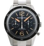 ベル&ロス - スポーツ ヘリテージ クロノグラフ | BELL & ROSS | BRV126-ST-HER/SST | SS 黒文字盤 自動巻き ブレスレット | 未使用品 商品画像