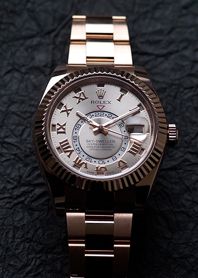 ロレックス - オイスター パーペチュアル スカイドゥエラー | ROLEX | 326935 | RG ピンク文字盤 自動巻き ブレスレット | 中古