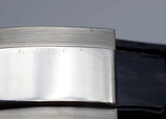 ロレックス - オイスター パーペチュアル コスモグラフ デイトナ ベゼルバゲットダイヤモンド | ROLEX | 116599TBR ZER | WG ダイヤ文字盤 自動巻き レザー | 中古 |