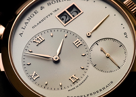 A.ランゲ&ゾーネ - ランゲ1 | A.LANGE&SOHNE | 191.032(LS1914AD) | PG シルバー文字盤 手巻き レザー | 中古 |