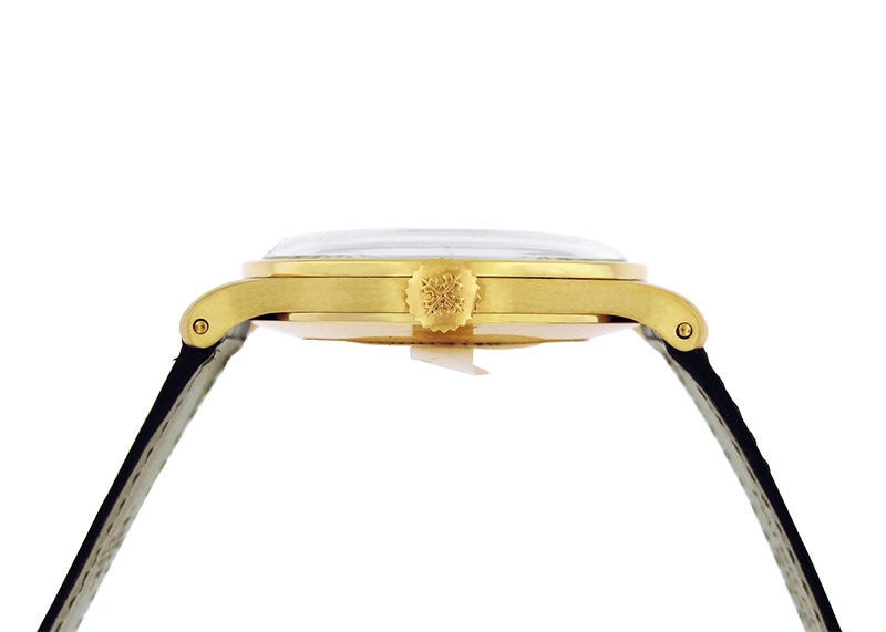 パテックフィリップ - カラトラバ | PATEK PHILIPPE | 570J | 1950年製 YG シャンパン文字盤 手巻き レザー | ヴィンテージ | 中古 |