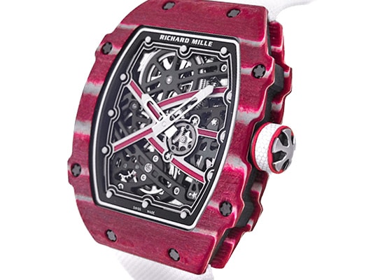 リシャールミル - オートマティック ムタズ・エサ・バルシム ハイジャンプ | RICHARD MILLE | RM67-02 | クォーツTPT/カーボンTPT スケルトン文字盤 自動巻き エラティック