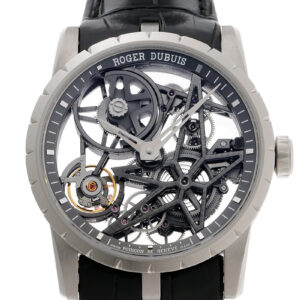 ロジェデュブイ - エクスカリバー42 オートマティック | ROGER DUBUIS | DBEX0507 スケルトン WG スケルトン文字盤 自動巻き レザー | 委託品 | 中古 |