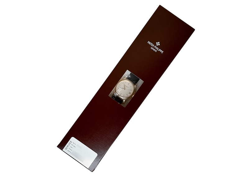 パテックフィリップ - カラトラバ | PATEK PHILIPPE | 5127J-001 | YG シルバー文字盤 自動巻き レザー | 委託品 | レストア | 中古