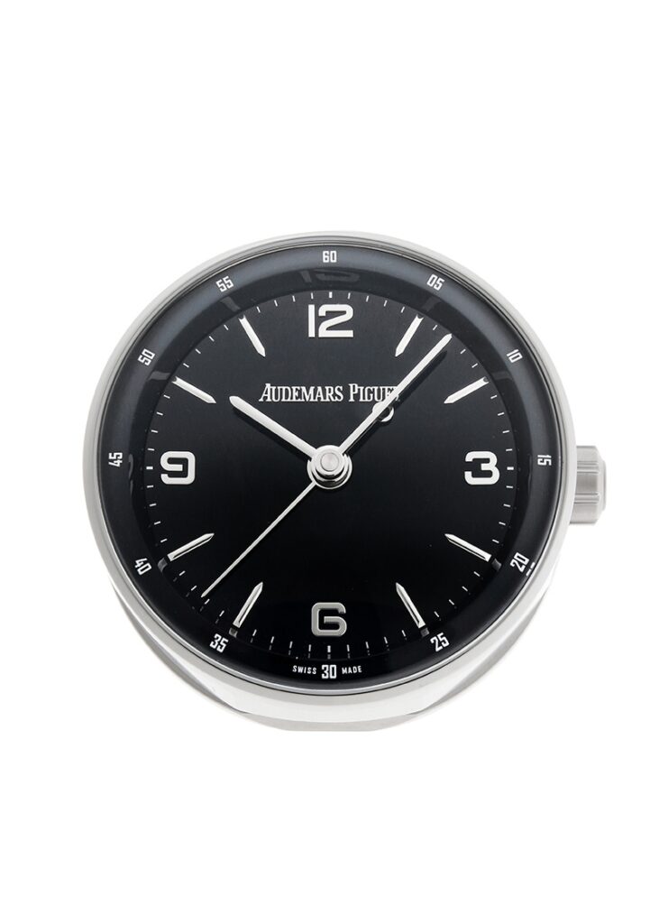オーデマピゲ - テーブルクロック | AUDEMARS PIGUET | CODE11.59 | SS 黒文字盤 クォーツ | 中古