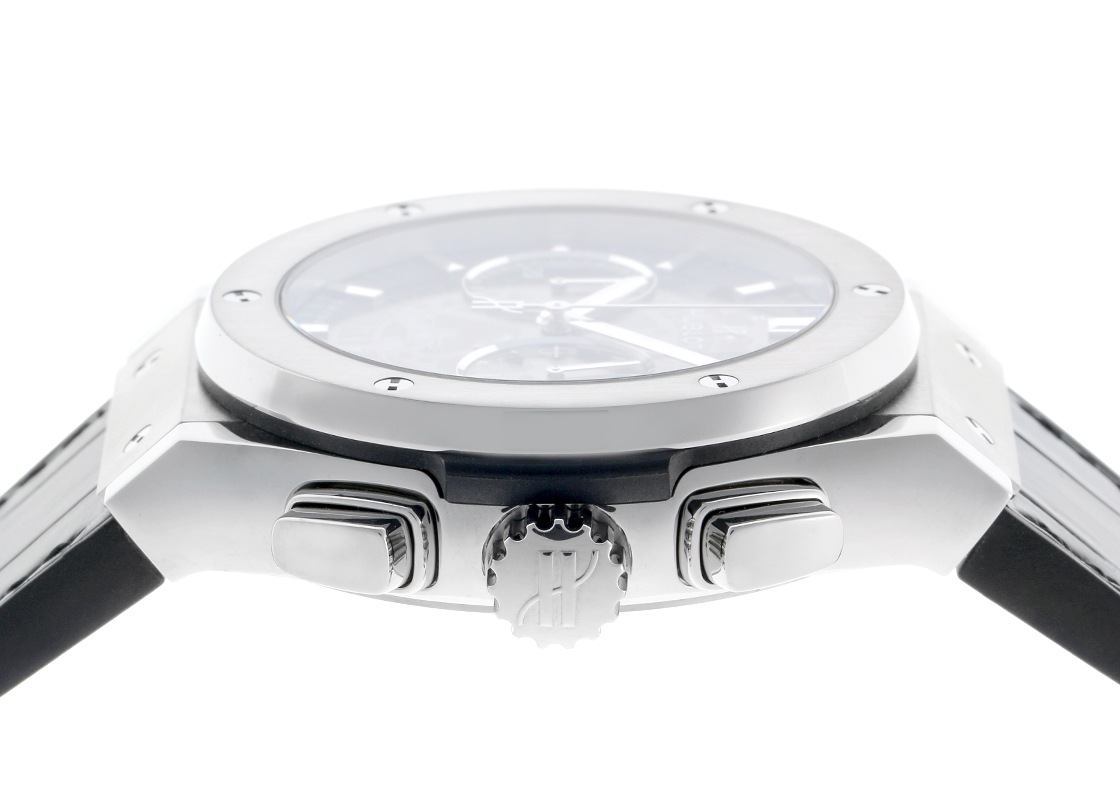 ウブロ - アエロフュージョン クロノグラフ | HUBLOT | 525.NX.0170.LR | TI スケルトン文字盤 自動巻き ラバーアリゲーター | 中古