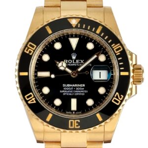 ロレックス - オイスターパーペチュアル サブマリーナー デイト | ROLEX | 126618LN | YG 黒文字盤 自動巻き ブレスレット | 中古