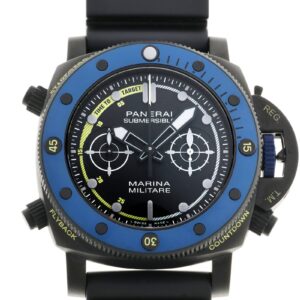 オフィチーネパネライ - サブマーシブル フォルツスペシャリ | OFFICINE PANERAI | PAM02239 | DLC 黒文字盤 自動巻き ラバー | 中古