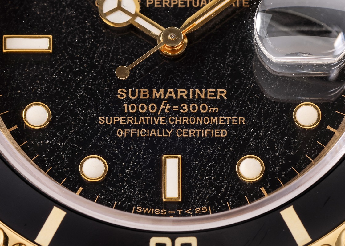 ロレックス - オイスターパーペチュアル サブマリーナー デイト | ROLEX | 16618 | YG 黒文字盤 自動巻き ブレスレット | 中古
