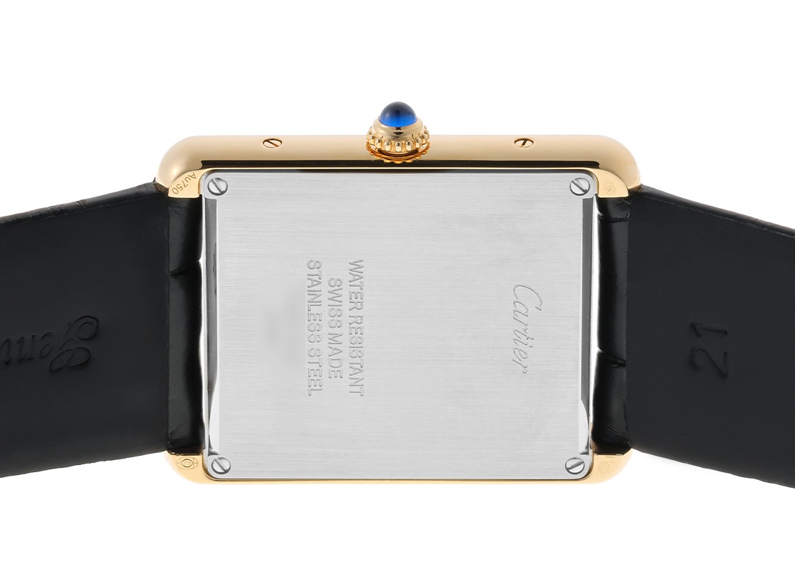 カルティエ - タンクソロ LM | CARTIER | W5200004 | YG&SS シルバー文字盤 クォーツ レザー | 中古