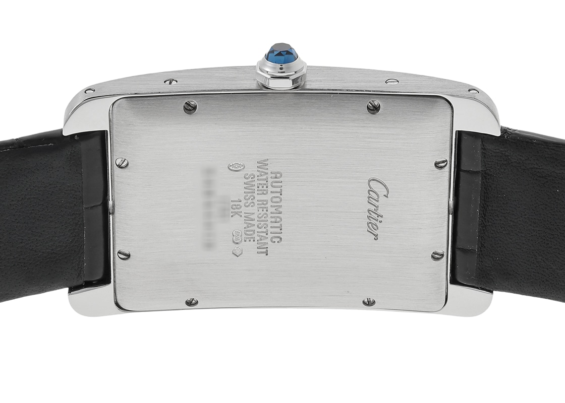 カルティエ - タンクアメリカン LM | CARTIER | W2605229 | WG グレー文字盤 自動巻き レザー | 中古