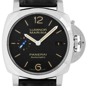 オフィチーネ パネライ - ルミノール マリーナ 1950 3デイズ | OFFICINE PANERAI | PAM01392 | SS 黒文字盤 自動巻き レザー | 未使用品 |
