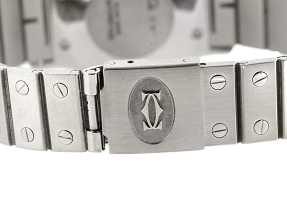 カルティエ - サントス オクタゴン | CARTIER | 29mm SS 白文字盤 自動巻き ブレスレット | 中古 |