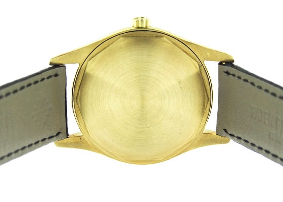 パテックフィリップ - 2526カラトラバ トロピカル | PATEK PHILIPPE | YG アイボリー文字盤 自動巻き レザー | 1956年製 | 委託品 | ヴィンテージ | 中古 |
