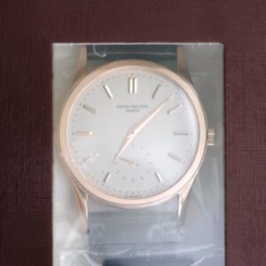 パテックフィリップ - カラトラバ | PATEK PHILIPPE | 3796R-012 | RG アイボリー文字盤 手巻き レザー | レストア | 中古 |