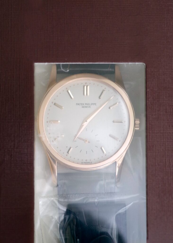 パテックフィリップ - カラトラバ | PATEK PHILIPPE | 3796R-012 | RG アイボリー文字盤 手巻き レザー | レストア | 中古 |