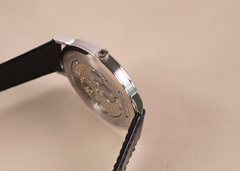 A.ランゲ&ゾーネ - サクソニア フラッハ | A.LANGE&SOHNE | 211.026(LS2113AJ) | WG シルバー文字盤 手巻き レザー | 中古 |