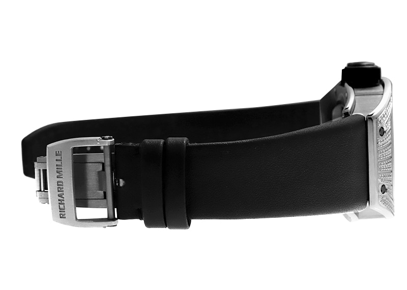 リシャールミル - ダイヤモンドベゼル | RICHARD MILLE | RM010 | WG スケルトン 自動巻き レザー | 委託品 | 中古 |