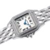 カルティエ - パンテール | CARTIER | WF3118F3 | SM ダイヤモンド WG シルバー文字盤 クォーツ ブレスレット | 中古 |
