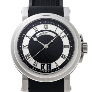 ブレゲ - マリーン II ラージデイト | BREGUET | 5817ST/92/5V8 | SS 黒文字盤 自動巻き ラバー | 中古 |