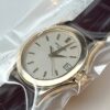 パテックフィリップ - カラトラバ | PATEK PHILIPPE | 5107J-001 | YG シルバー文字盤 自動巻き レザー | レストア | 中古 |