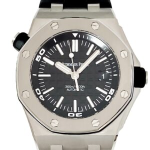 オーデマピゲ - ロイヤルオーク オフショアダイバー | AUDEMARS PIGUET | 15710ST.OO.A002CA.01 | SS 黒文字盤 自動巻き ラバー | 中古