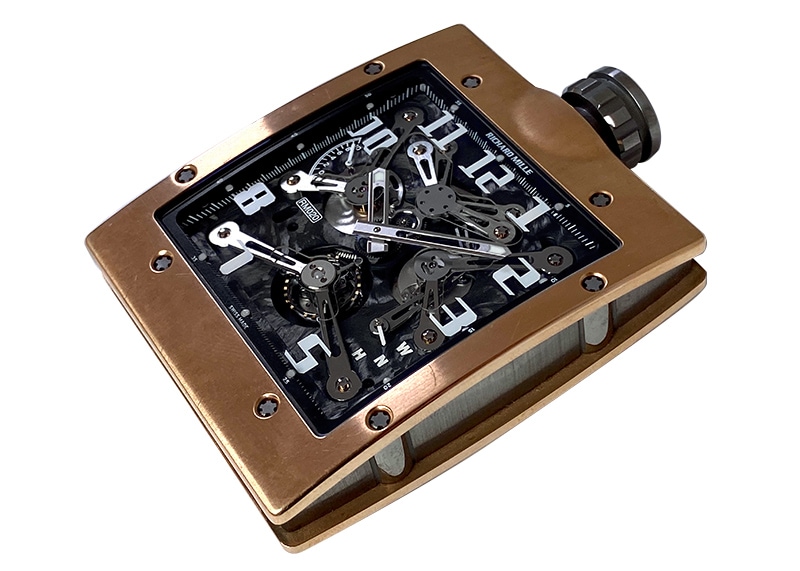 リシャールミル - トゥールビヨン ポケットウォッチ | RICHARD MILLE | RM020 | RG&TI スケルトン文字盤 手巻き | 委託品 | 中古