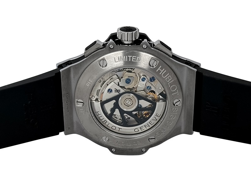 ウブロ - アエロバン タングステン 999本限定 | HUBLOT | 310.KX.1140.RX | タングステン スケルトン文字盤 自動巻き ラバー | 中古