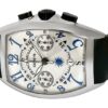 フランクミュラー - トノーカーベックス マリナー クロノグラフ | FRANCK MULLER | 7080CCAT MAR | SS シルバー文字盤 自動巻き ラバー | 委託品 | 中古