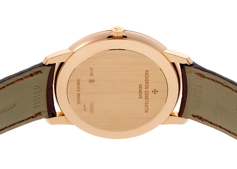 ヴァシュロンコンスタンタン - パトリモニー マニュアルワインディング | VACHERON CONSTANTIN | 81180/000R-9159 | RG シルバー文字盤 手巻き レザー | 中古