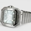 カルティエ - サントス ドゥ カルティエ LM | CARTIER | WHSA0028 | SS スケルトン文字盤 手巻き ブレスレット | 委託品 | 中古