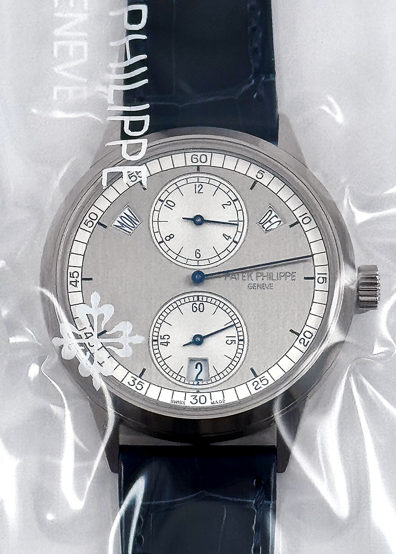 パテックフィリップ - アニュアルカレンダー レギュレーター | PATEK PHILIPPE | 5235G-001 | WG シルバー文字盤 自動巻き レザー | 中古