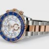 ロレックス - オイスターパーペチュアル ヨットマスターII | ROLEX | 116681 | RG&SS 白文字盤 自動巻き ブレスレット | 中古