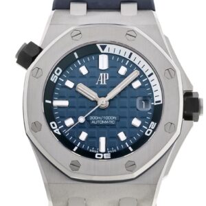 オーデマピゲ - ロイヤルオーク オフショアダイバー | AUDEMARS PIGUET | 15720ST.OO.A027CA.01 | SS ブルー文字盤 自動巻き ラバー | 中古