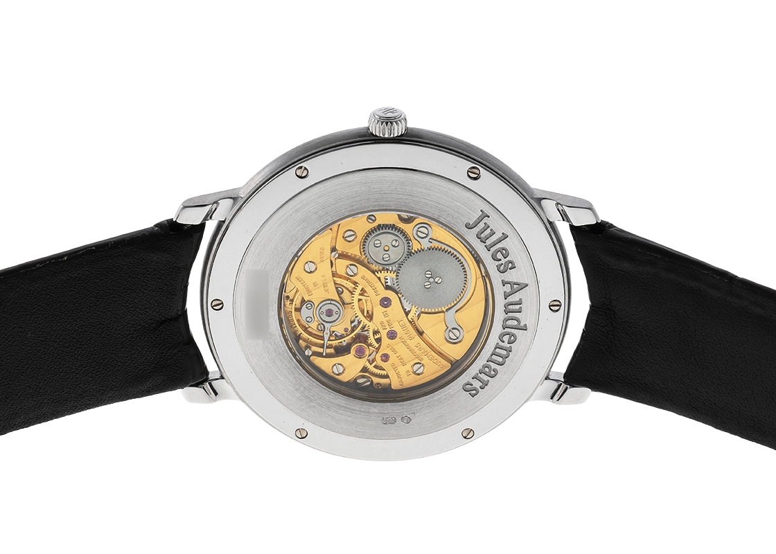 オーデマピゲ - ジュールオーデマ | AUDEMARS PIGUET | 15126BC.OO.D002CR.01 | WG グレー文字盤 手巻き レザー | 中古