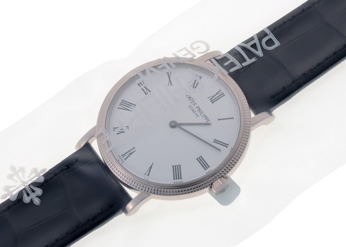 パテックフィリップ - カラトラバ | PATEK PHILIPPE | 5120G‐001 | WG 白文字盤 自動巻き レザー | 中古