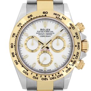 ロレックス - オイスター パーペチュアル コスモグラフ デイトナ | ROLEX | 116503 | YG&SS 白文字盤 自動巻き ブレスレット | 中古
