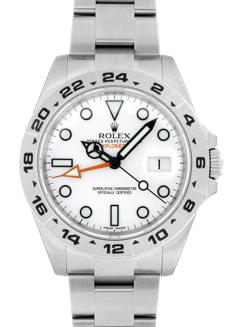 ロレックス - オイスター パーペチュアル エクスプローラー II | ROLEX | 216570 | SS 白文字盤 自動巻き ブレスレット | 未使用品 |