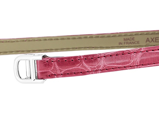 カルティエ - レディース タンクアメリカン ミニ ダイヤモンドベゼル | CARTIER | WB710015 | WG シルバー文字盤 クォーツ レザー | 未使用品