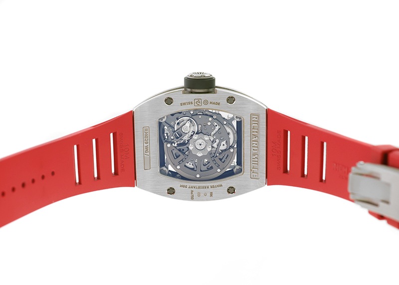 リシャールミル - オートマティック オーバーサイズデイト ダイヤモンド | RICHARD MILLE | RM029 | WG スケルトン文字盤 自動巻き ラバー | 中古 |