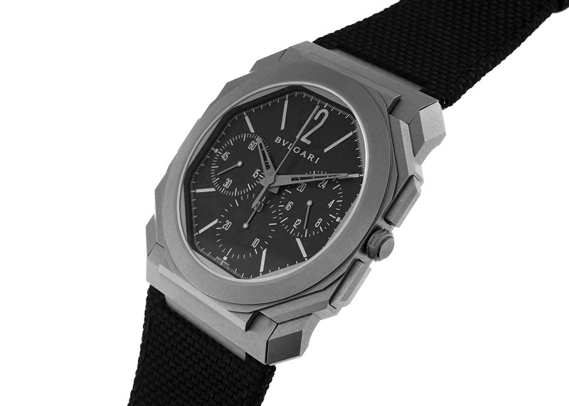 ブルガリ - オクト フィニッシモ クロノグラフ | BVLGARI | 103371 | GMT TI 黒文字盤 自動巻き ラバー | 未使用品 |