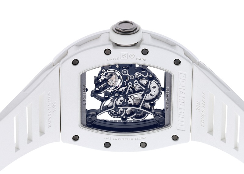 リシャールミル - バッバ・ワトソン | Richard Mille | RM055 ATZ/TI | スケルトン文字盤 自動巻き ラバー | 委託品 | 中古 |