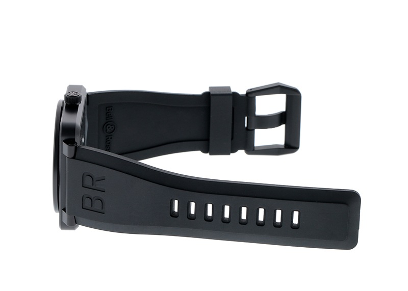 ベル&ロス - BR01 ホライゾン 999本限定 | BELL & ROSS | BR01-92 HORIZON-R | PVD 黒文字盤 自動巻き レザー | 未使用品