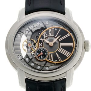 オーデマピゲ - ミレネリー | AUDEMARS PIGUET | 15350ST.OO.D002CR.01 | SS スケルトン文字盤 自動巻き レザー