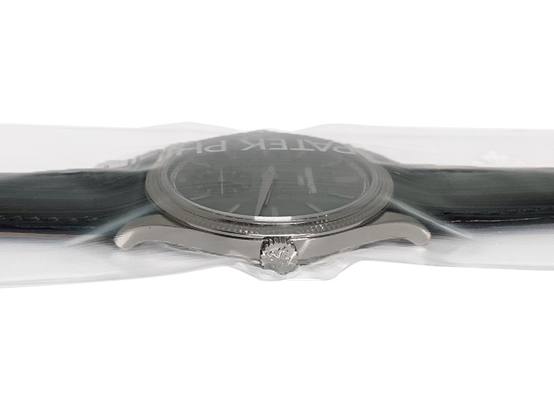パテックフィリップ - カラトラバ | PATEK PHILIPPE | 6119G-001 | WG グレー文字盤 手巻き レザー | 中古