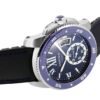 カルティエ - カリブル ドゥ カルティエ ダイバー | CARTIER | WSCA0010 | SS ブルー文字盤 自動巻き ラバー