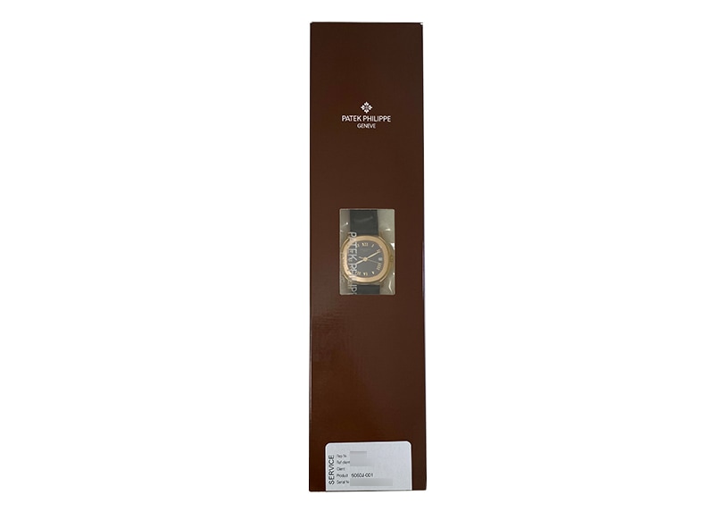 パテックフィリップ - アクアノート | PATEK PHILIPPE | 5060J-001 | YG 黒文字盤 自動巻き レザー | レストア