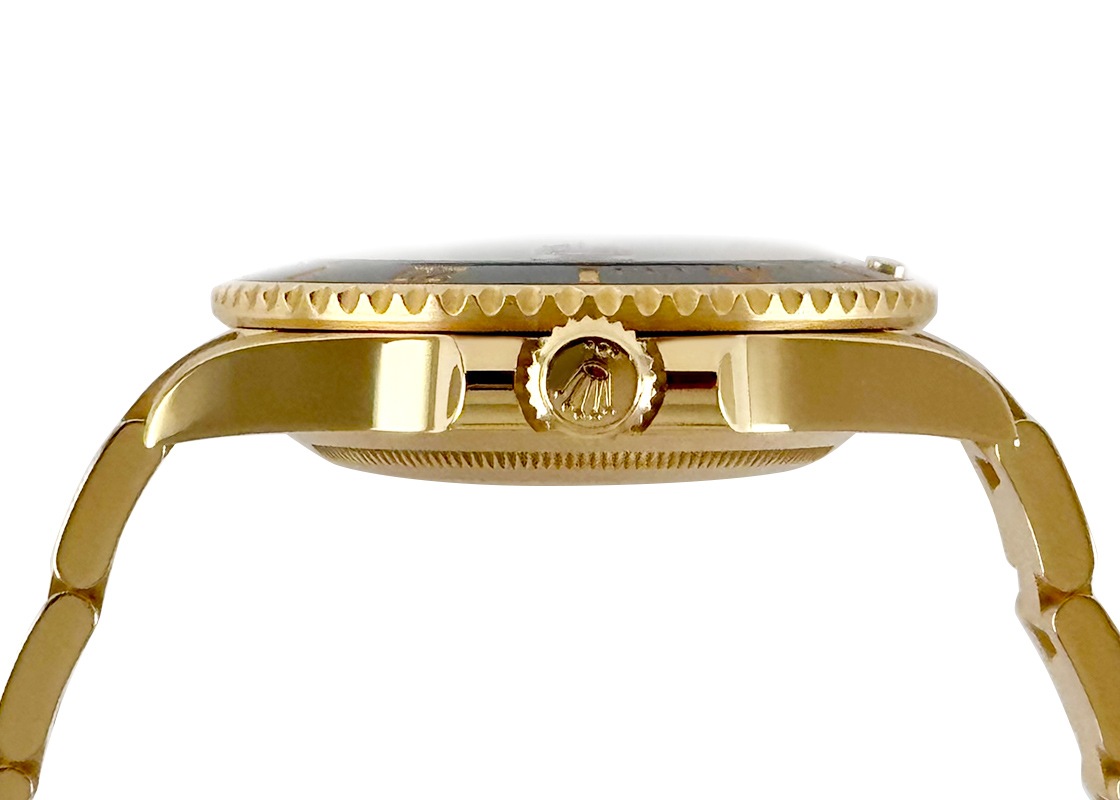 ロレックス - オイスターパーペチュアル サブマリーナー デイト | ROLEX | 126618LN | YG 黒文字盤 自動巻き ブレスレット | 中古