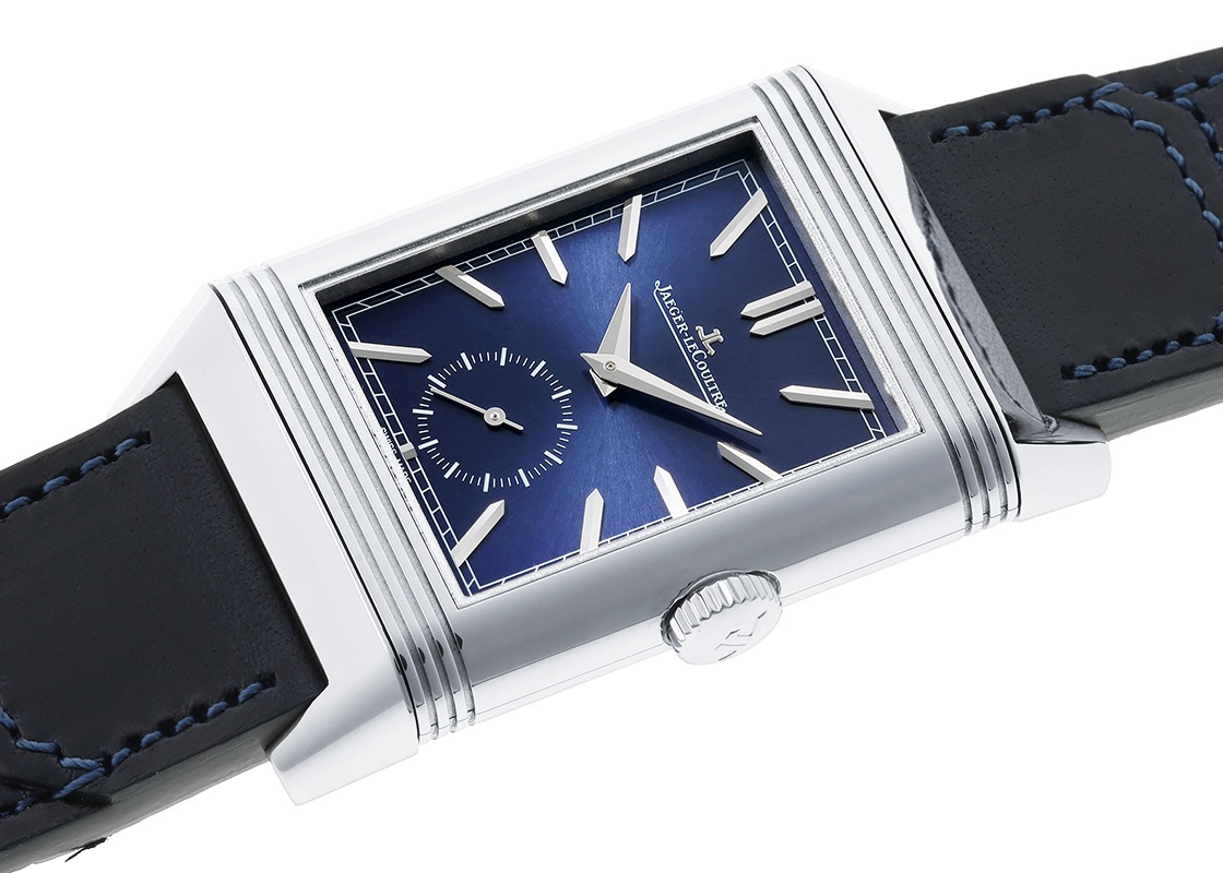 ジャガールクルト - レベルソ トリビュート デュオ | JAEGER LECOULTRE | Q3988482(215.8.D4) | SS ブルー文字盤 手巻き レザー | 中古