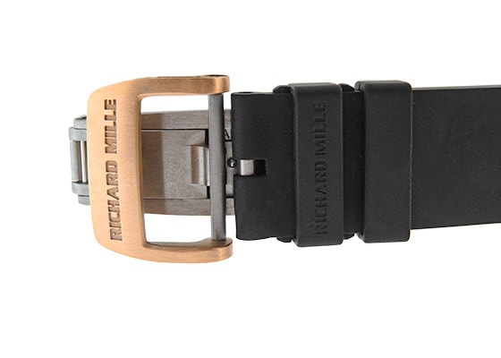 リシャールミル - オートマティック オーバーサイズ デイト | RICHARD MILLE | RM029 | RG スケルトン文字盤 自動巻き ラバー | 委託品 | 中古 |